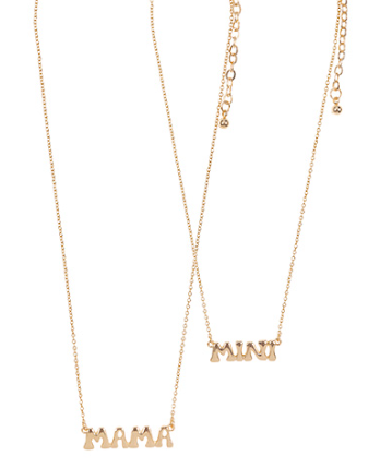 Mama + Mini Necklace Set
