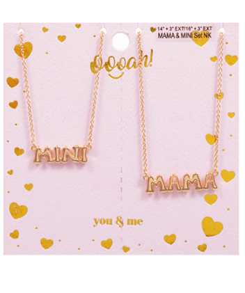 Mama + Mini Necklace Set