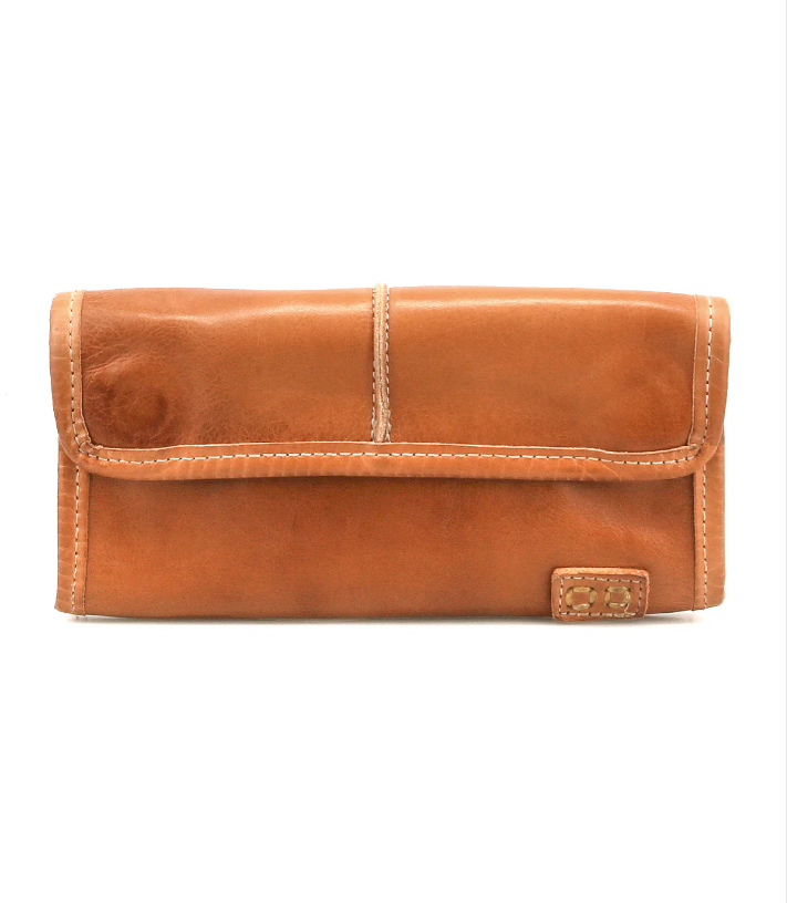 Canton Tan Rustic Wallet – Ribbon Chix