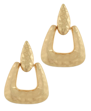 Doorknocker Drop Earrings