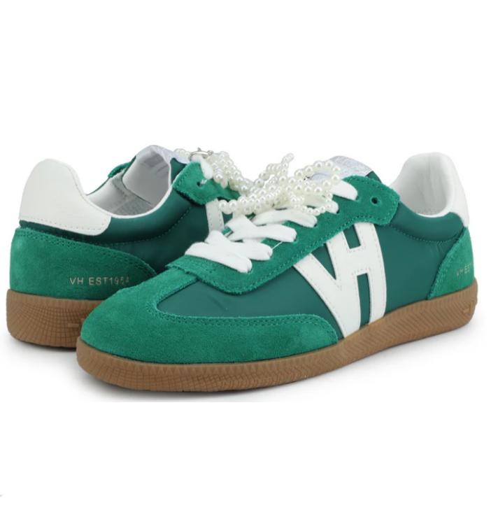 Nadia White Green Sneaker