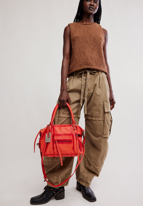 Baby Emerson Rusty Red Tote Bag