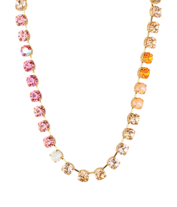 Moonlit Tropics Pink Necklace