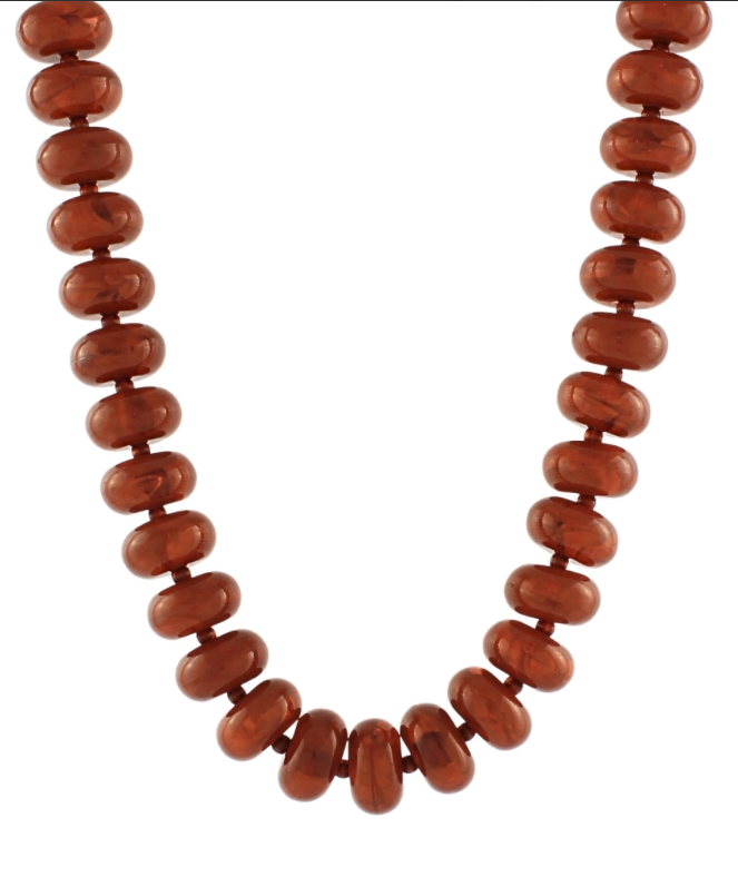 Keep It Easy Brown Necklace