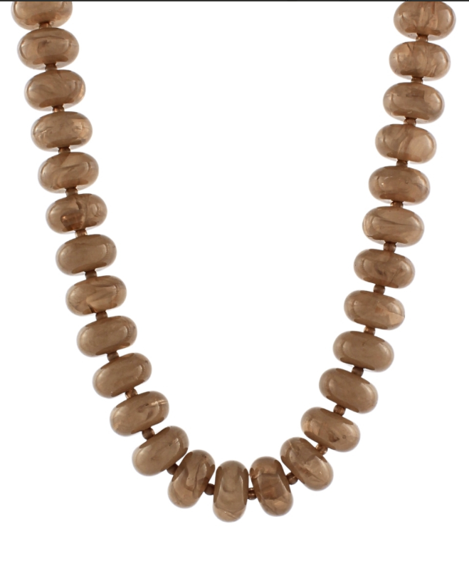 Keep It Easy Taupe Necklace