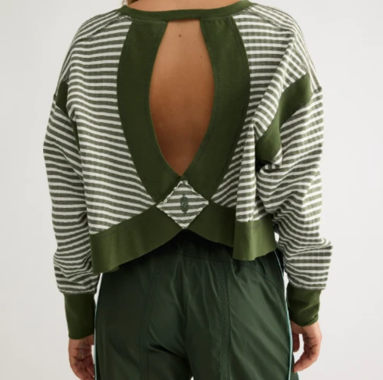 My Time Textured Layer Ivy Top