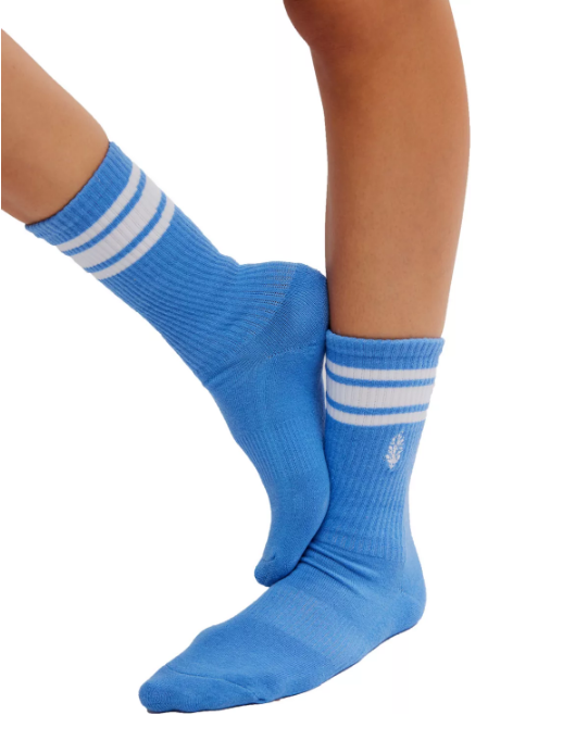 Movement Logo Stripe Blueberry Tube Socks