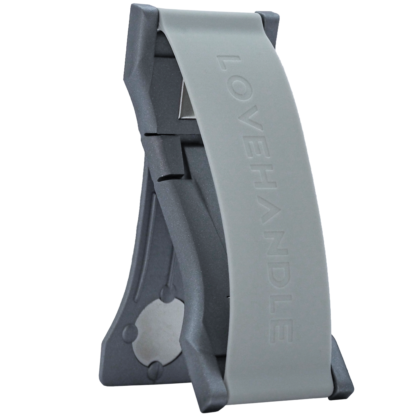 PRO Silicone Silver Phone Grip & Stand