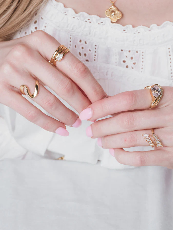 Susannah Wrap Marquise Ring