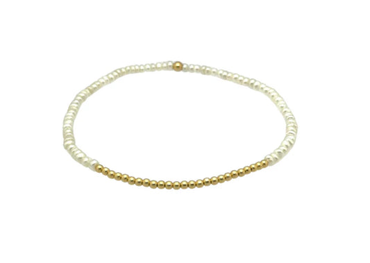 Teresa 14K Gold Filled Beaded Bracelet