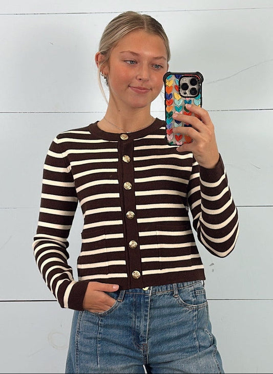 Running on Schedule Cardigan