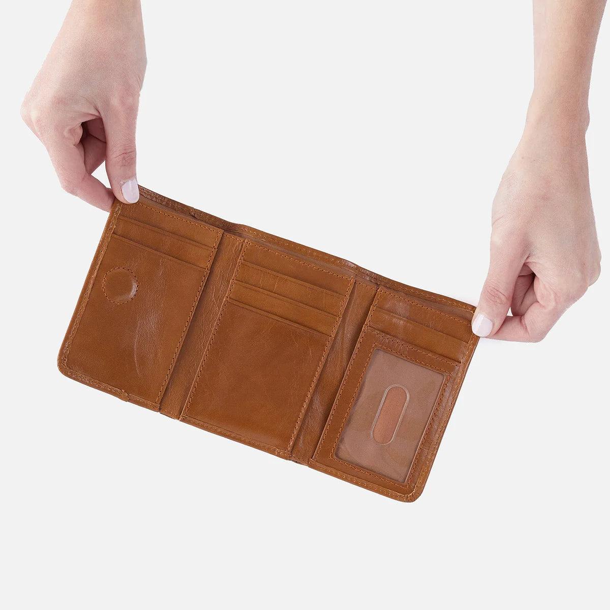 Jill Truffle Trifold Wallet