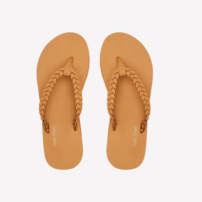 Meadows Braided Hazelnut Flip Flops Sandal