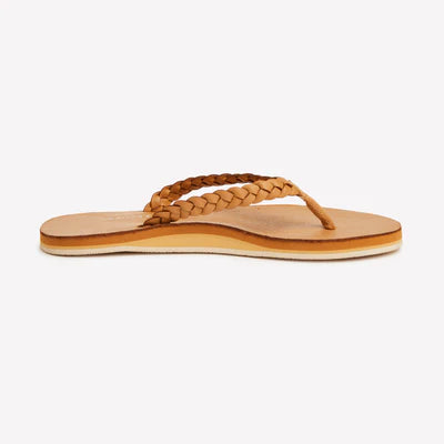Meadows Braided Hazelnut Flip Flops Sandal