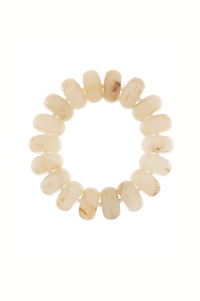 Just Trust Me Beige Bracelet