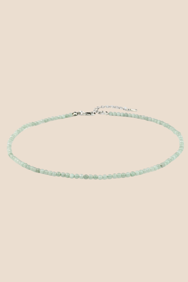 Colorful Dopamine Mint Beaded Necklace