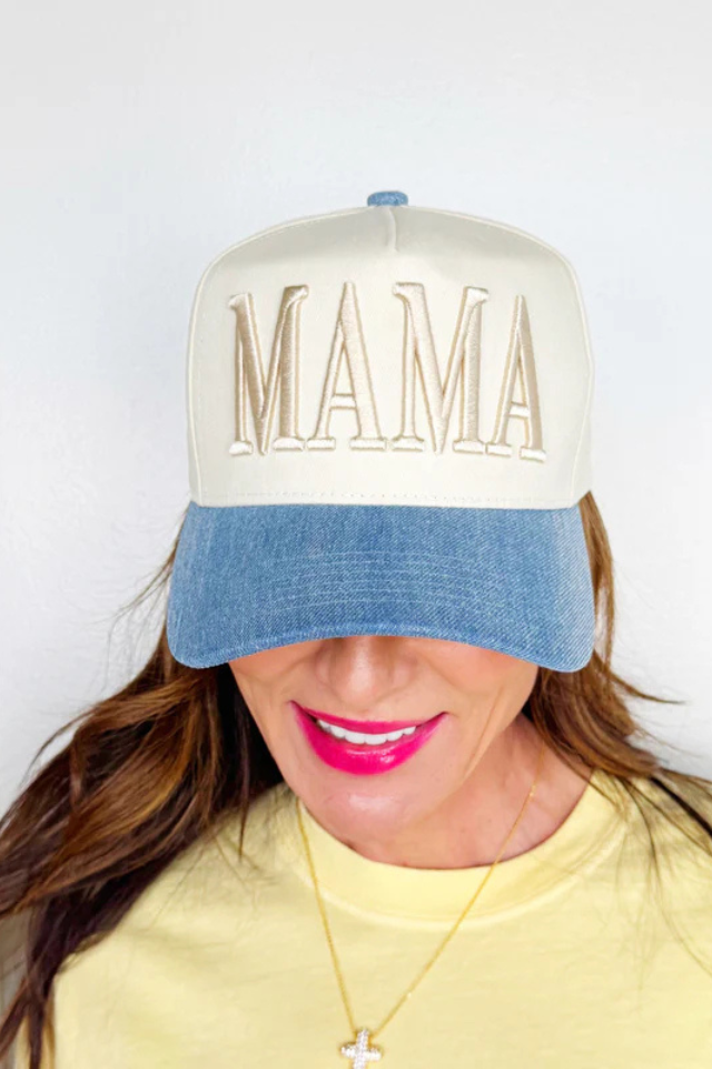 Denim Mama Cap
