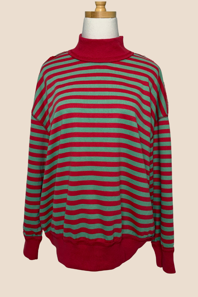 Candy Cane Comfy Top