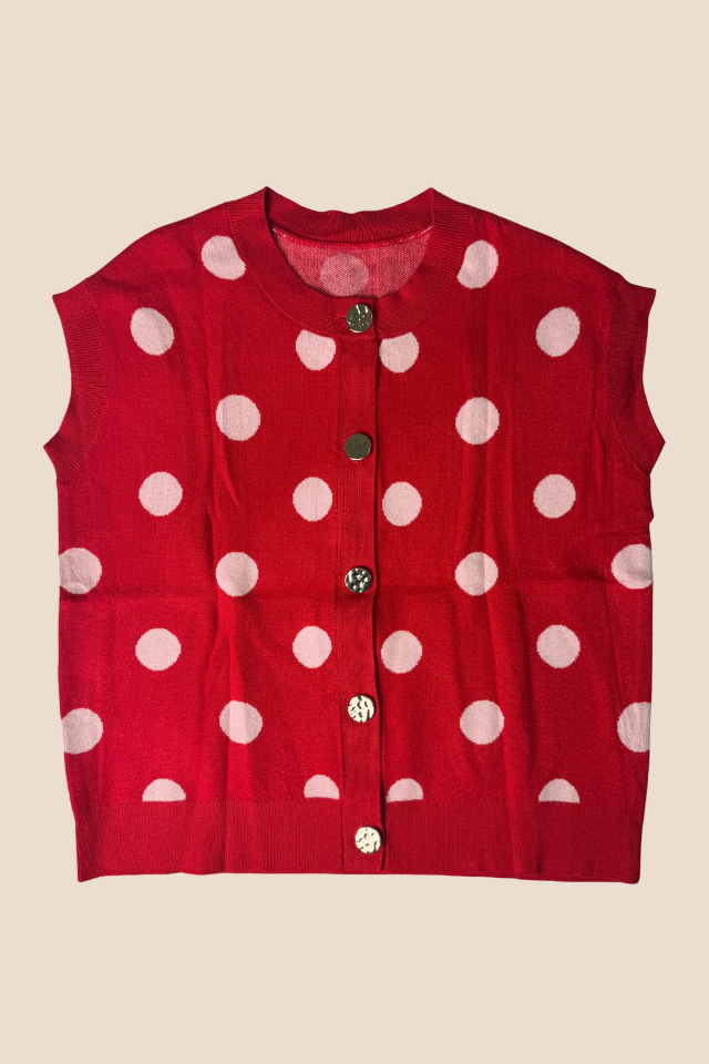 Dotted Detail Top