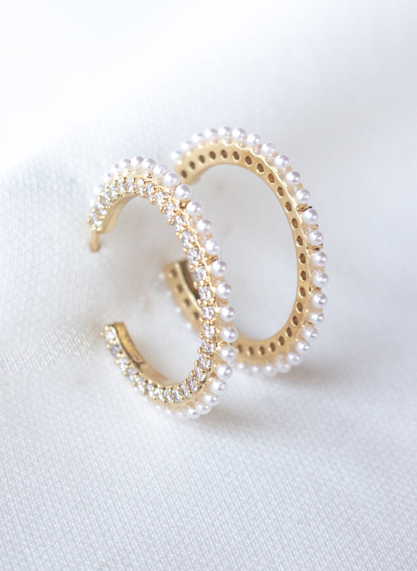 Whit Hoop Earrings