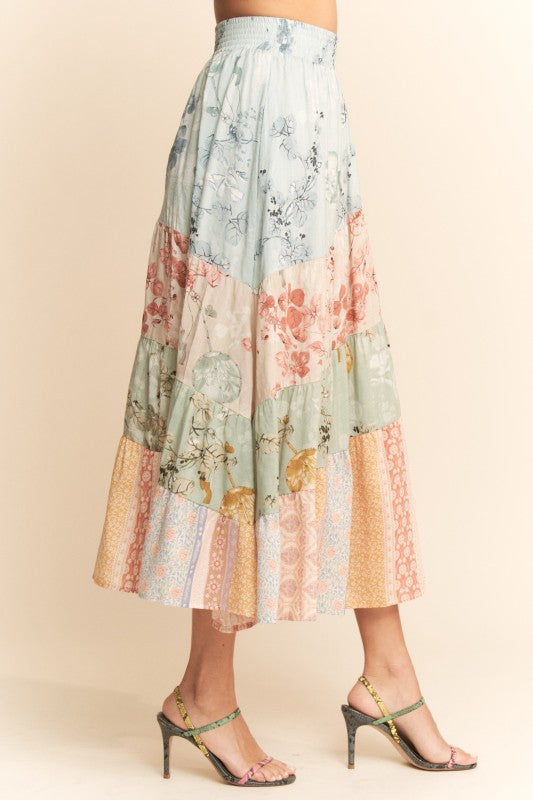 Springtime Splendor Maxi Skirt