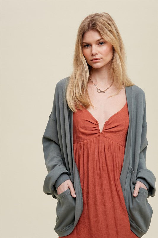 Do Your Best Sage Green Cardigan