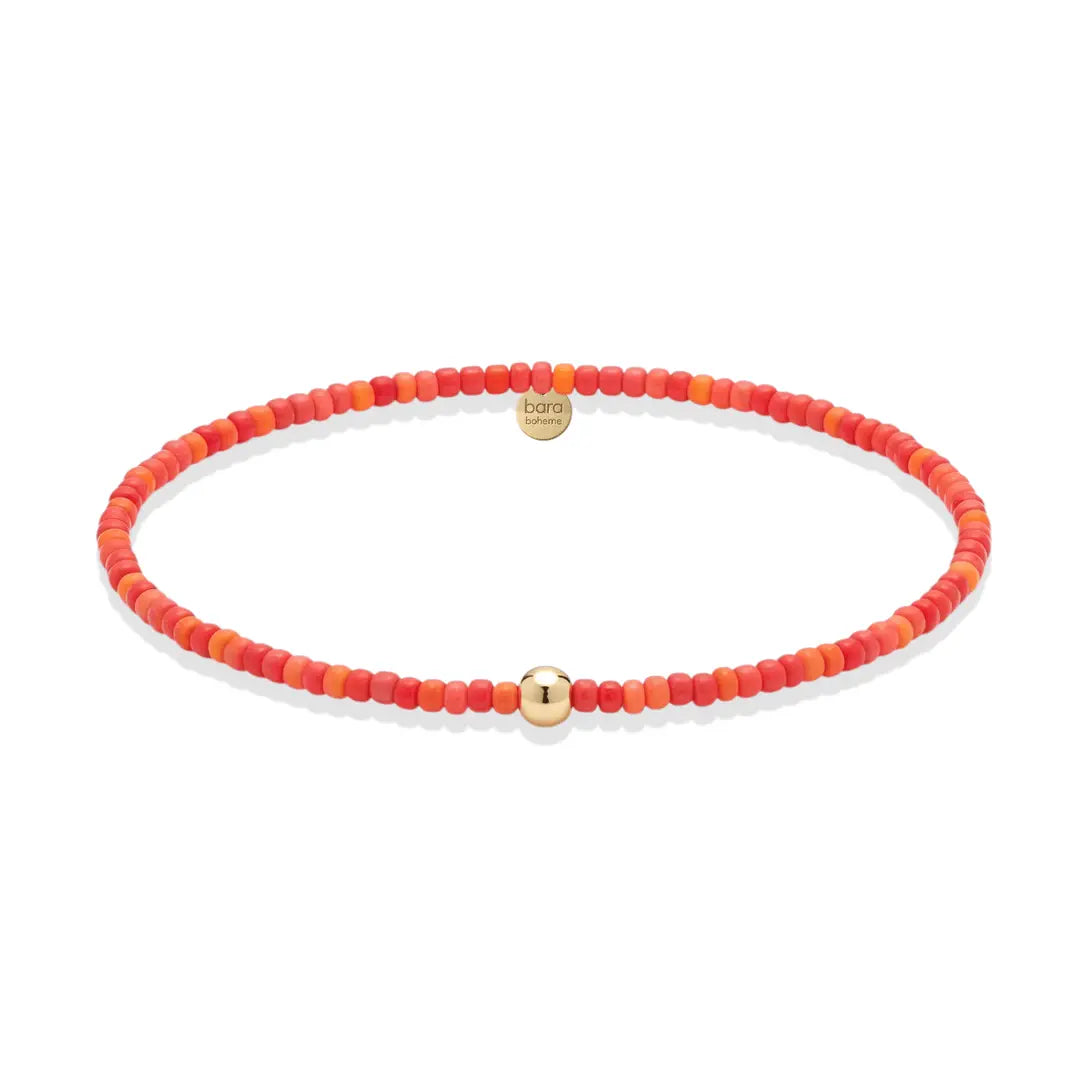 Day Dream Sunset 14K Gold Filled Beaded Bracelet