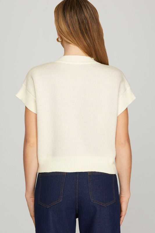 Spiced Pumpkin Sweater Top