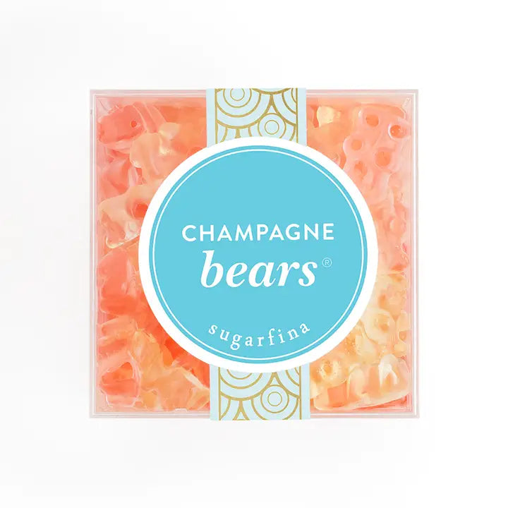 Champagne Bears Candy Cube