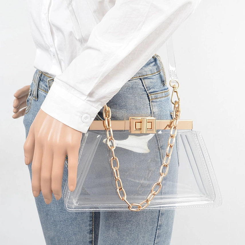 With Full Transparency Handbag