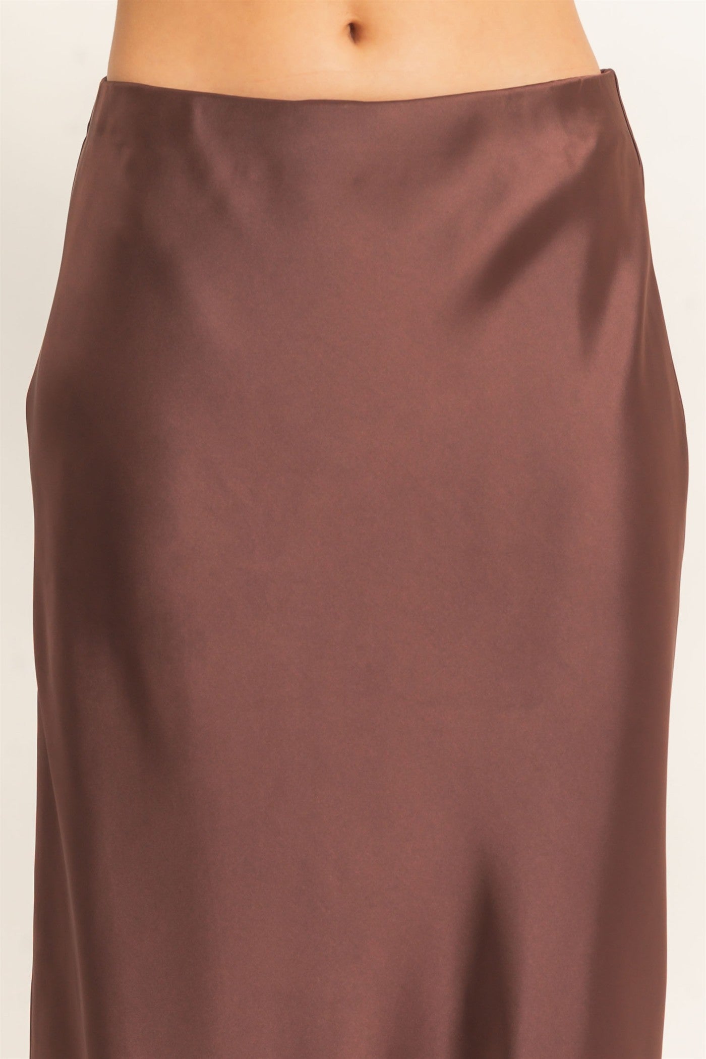 Classic Elegance Dark Brown Skirt
