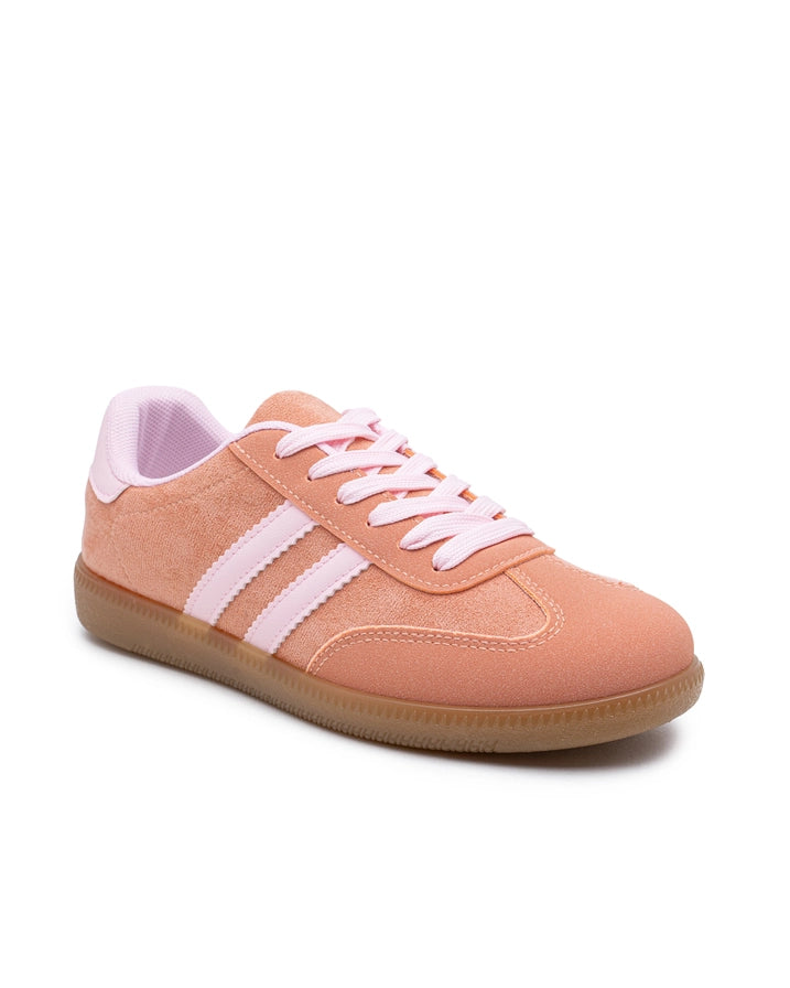Retro Casual Orange Pink Sneakers