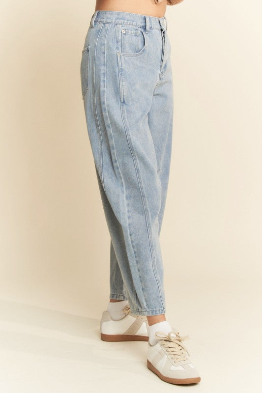 Wherever We Go Barrel Denim