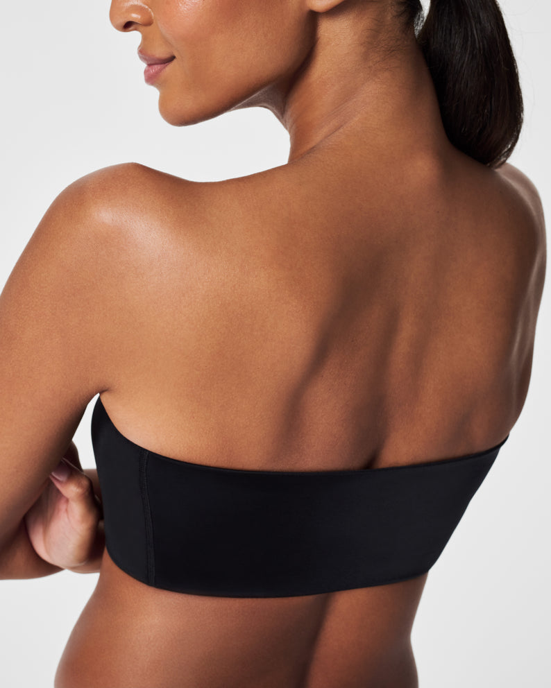 Suit Your Fancy Very Black Bandeau Bra