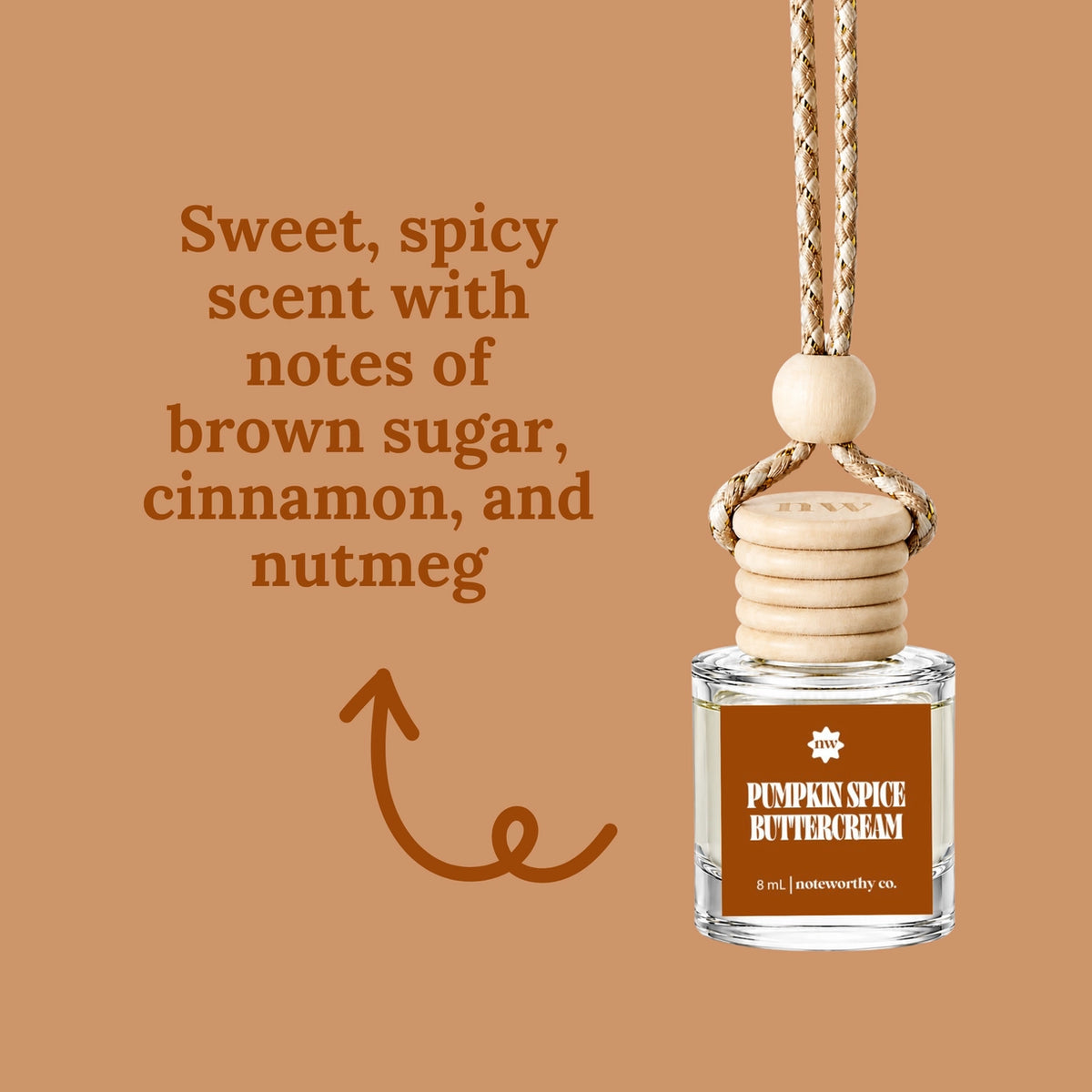 Car Diffusers Pumpkin Spice Buttercream
