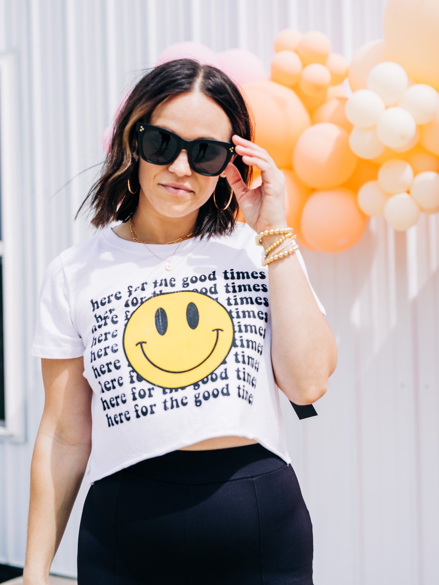 Here For The Good Times Top
