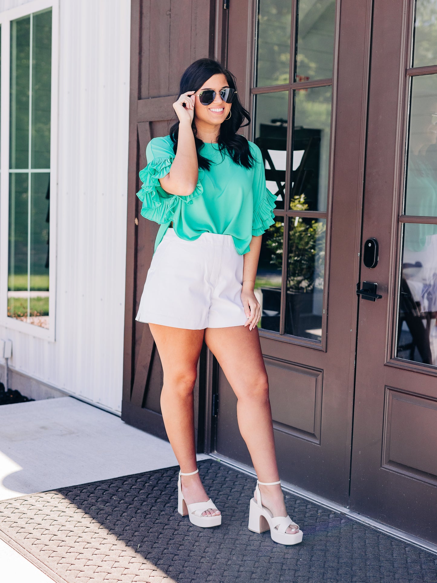 Forever Fabulous Jade Green Top