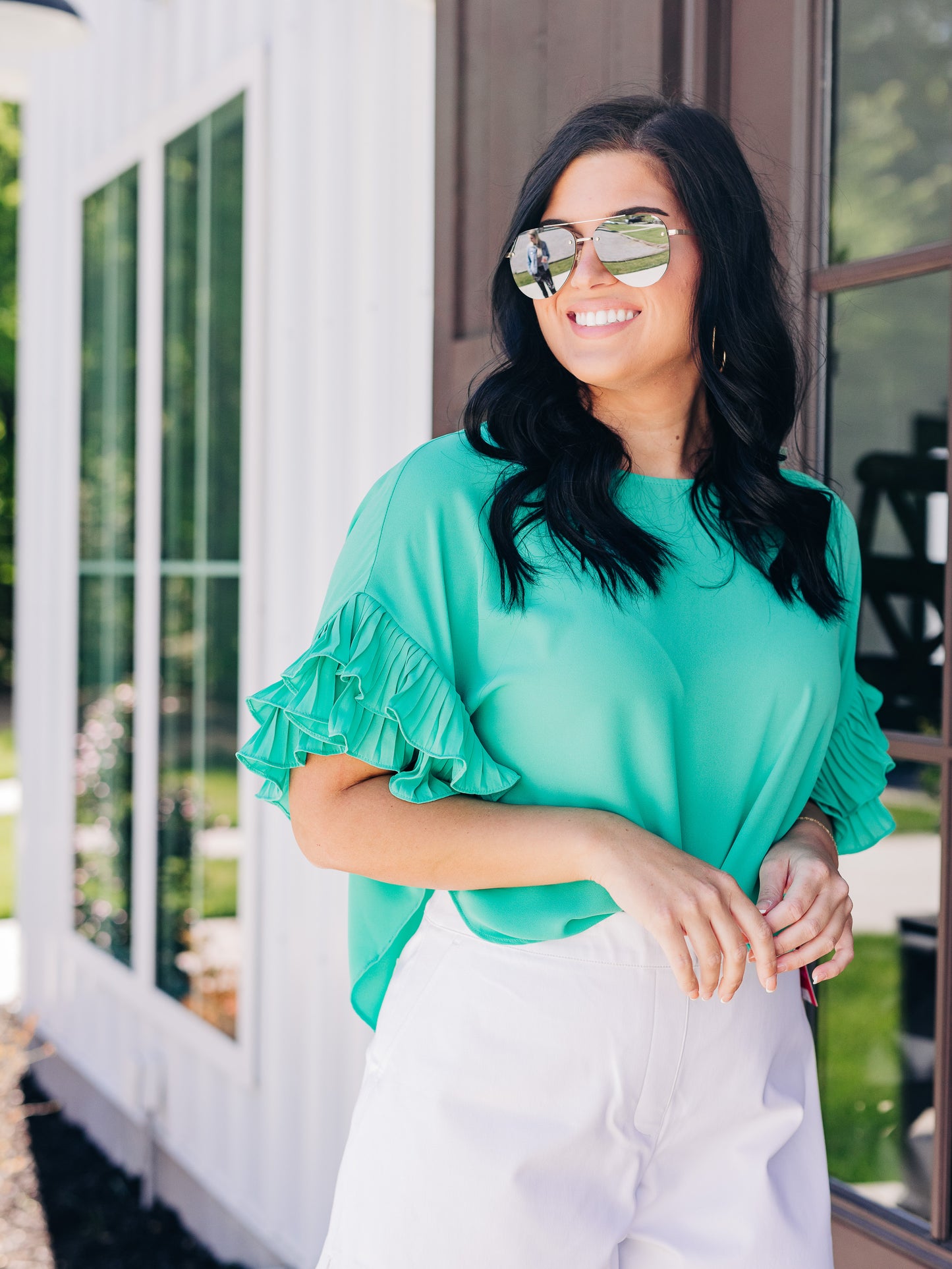 Forever Fabulous Jade Green Top