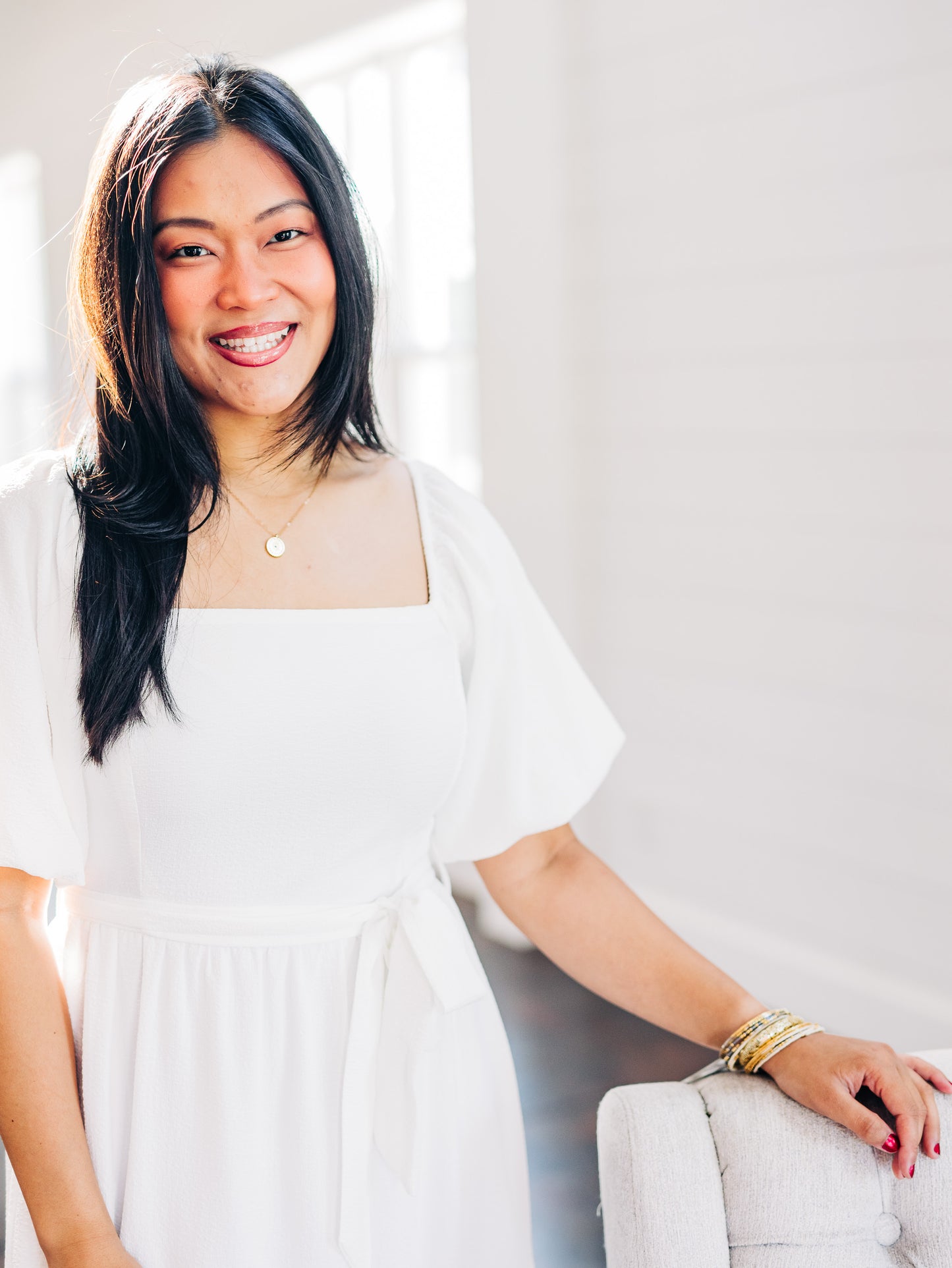 Dreaming Of Sunny Days Off White Dress