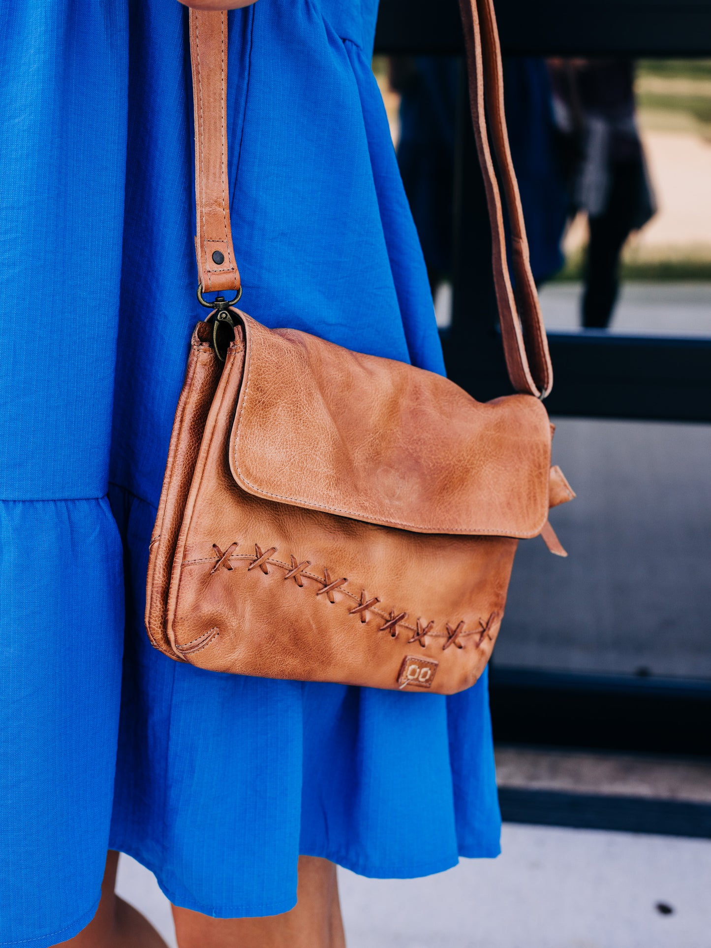 Cleo Tan Rustic Handbag