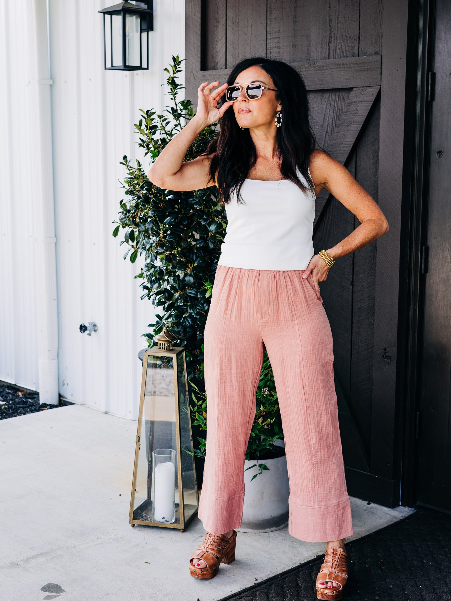 Taking A Trip Mauve Pants