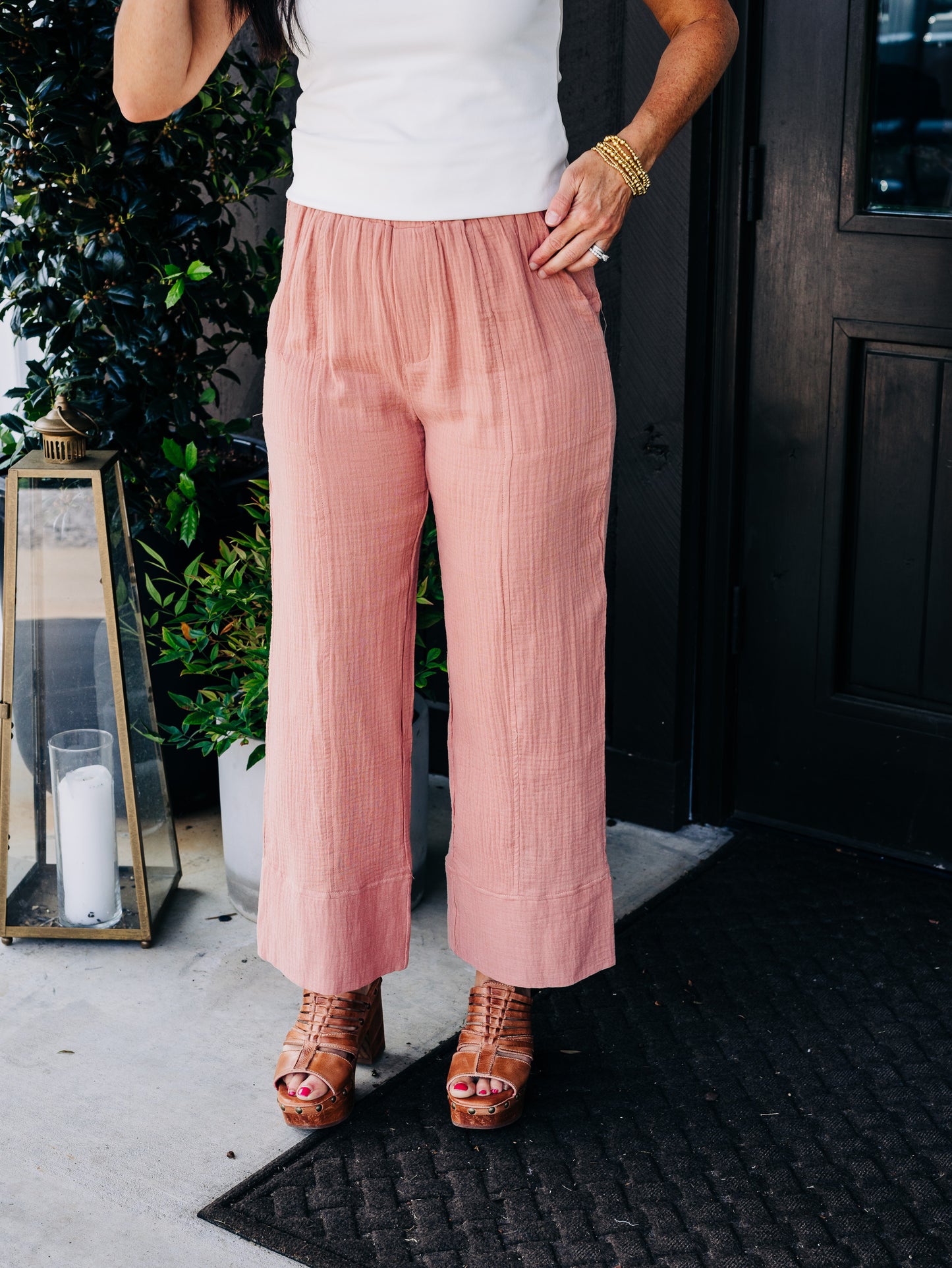 Taking A Trip Mauve Pants