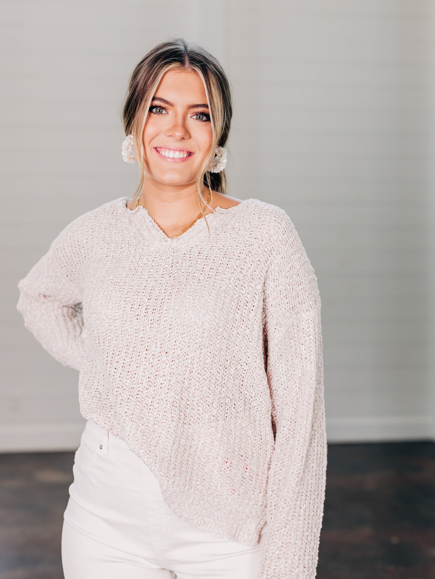 Don't Wait Anymore Mink Sweater