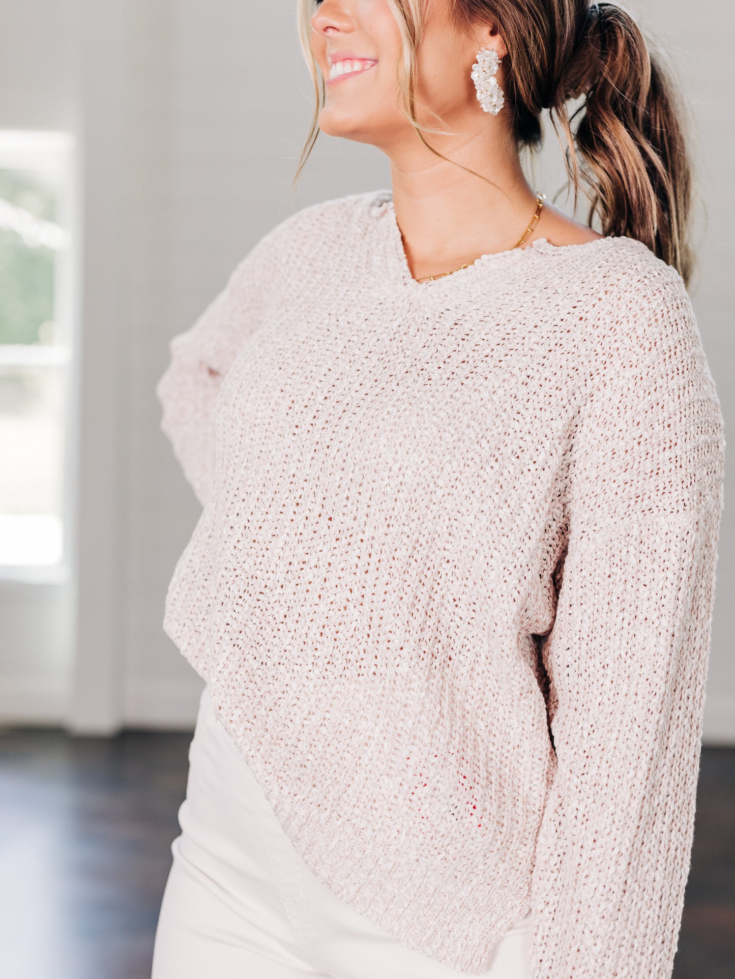 Don't Wait Anymore Mink Sweater