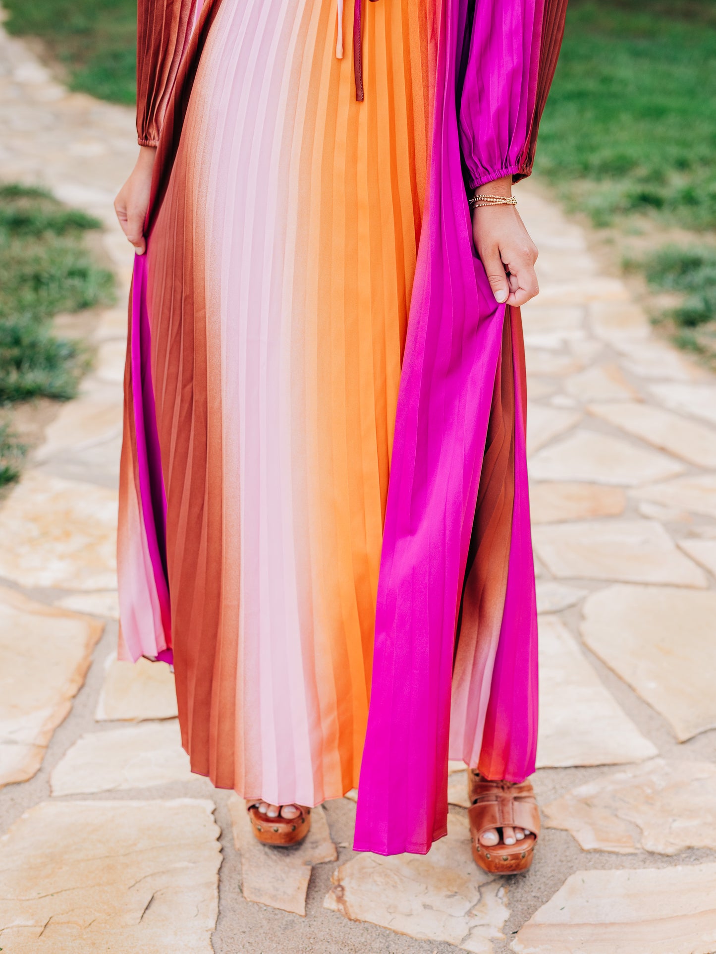 More Than Love Mango Orchid Dress