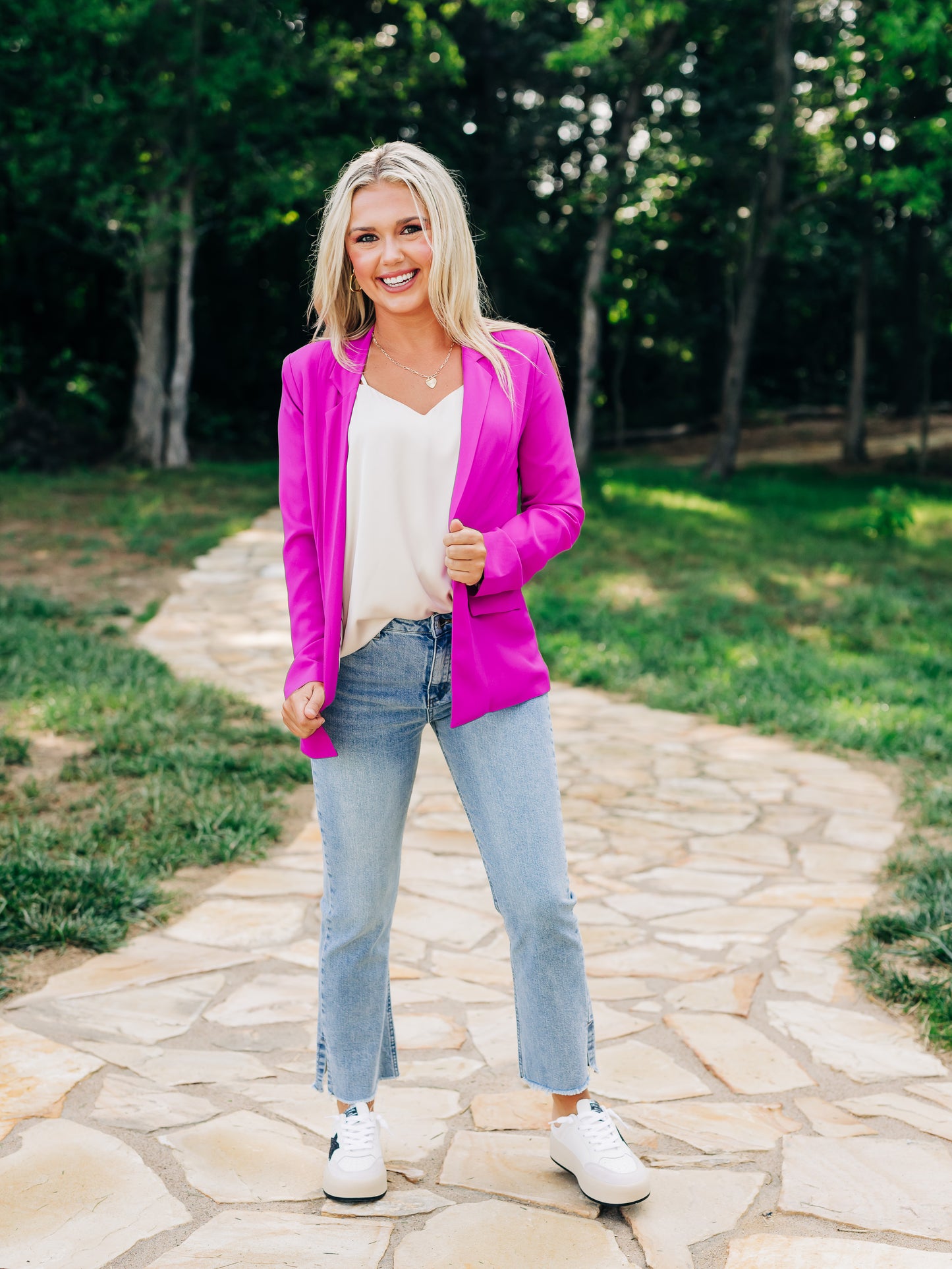 Lula Orchid Blazer