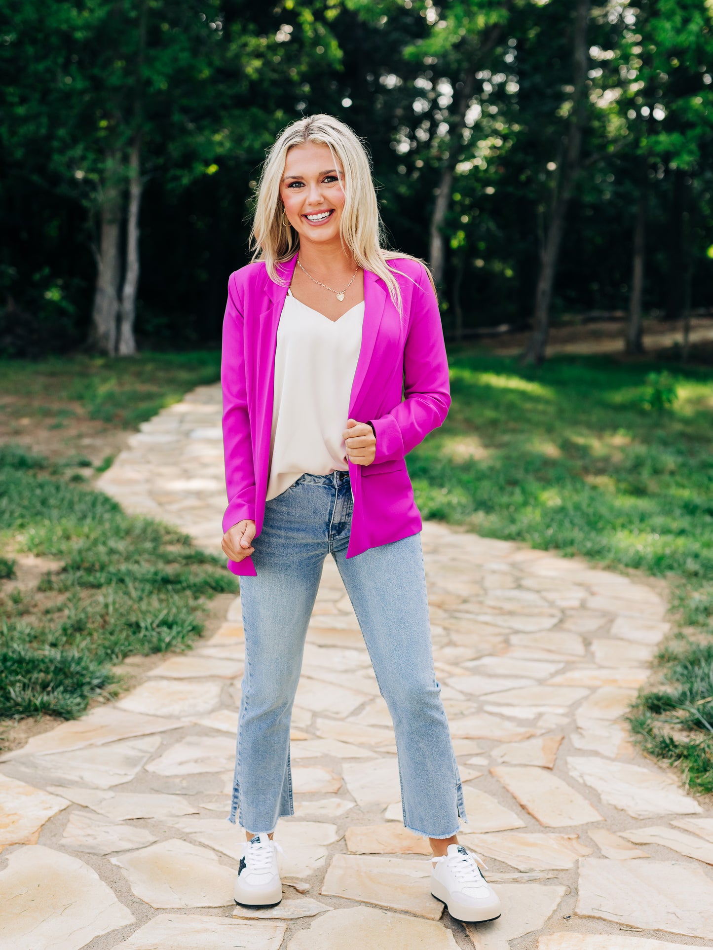 Lula Orchid Blazer