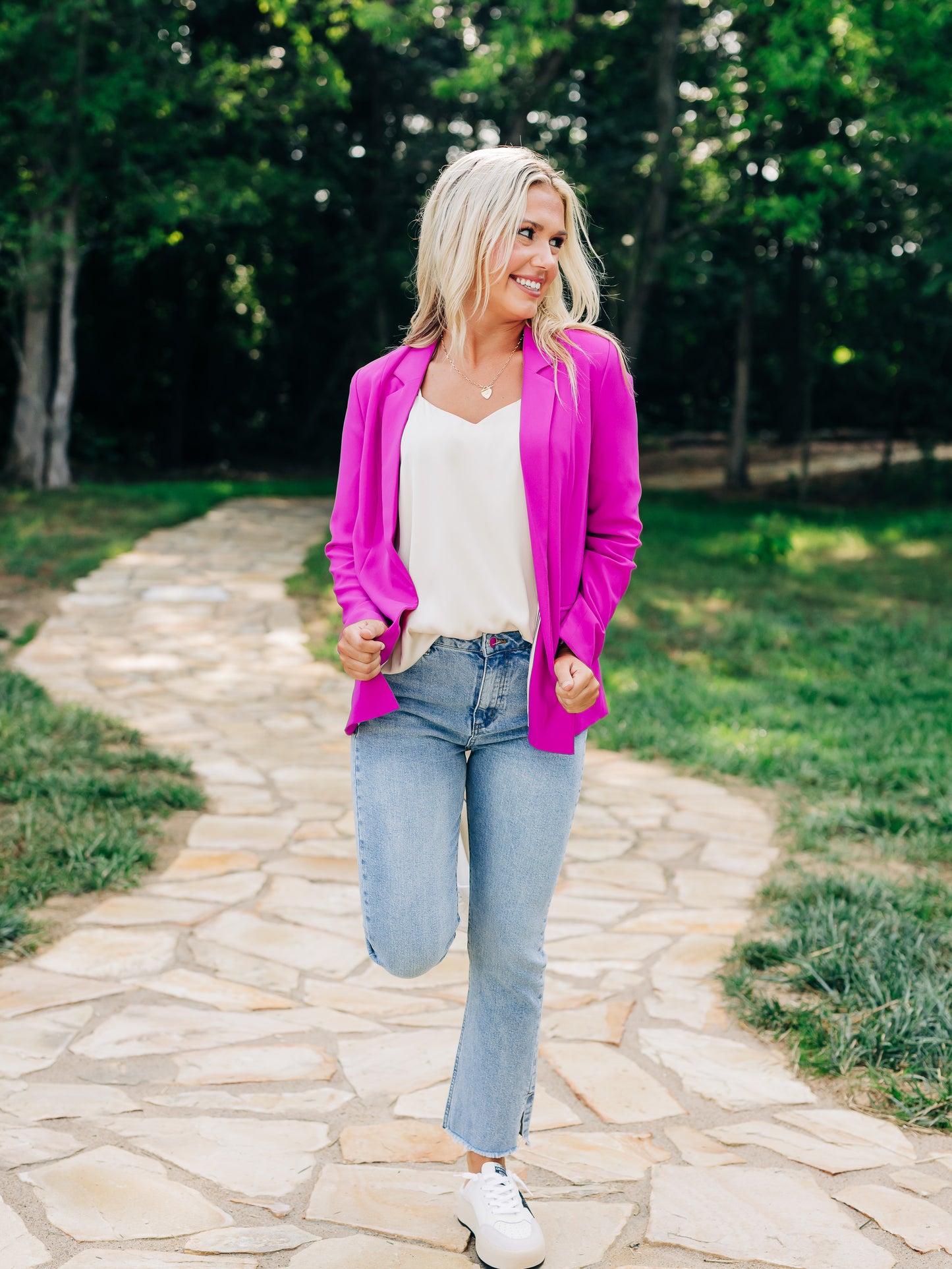 Lula Orchid Blazer