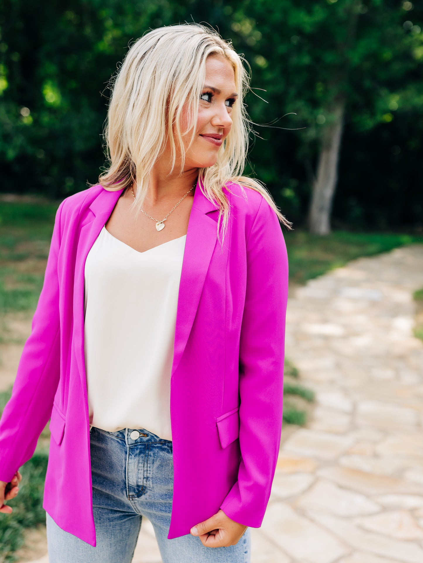 Lula Orchid Blazer