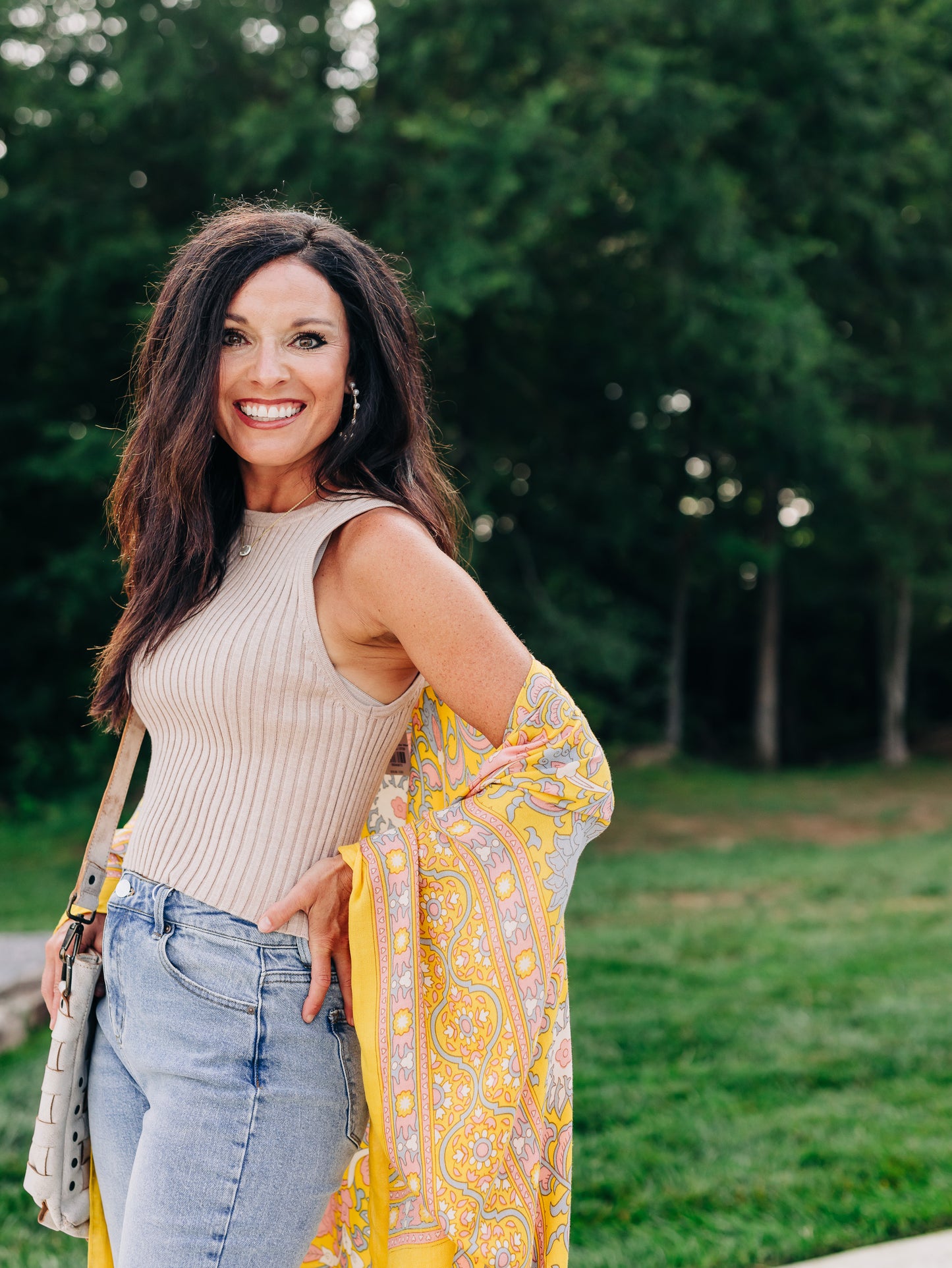 Classic and Timeless Taupe Top